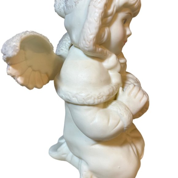 Little miracles Angel Russ Christmas Figurine Girl Porcelain Ceramic Collectible - Picture 6 of 14